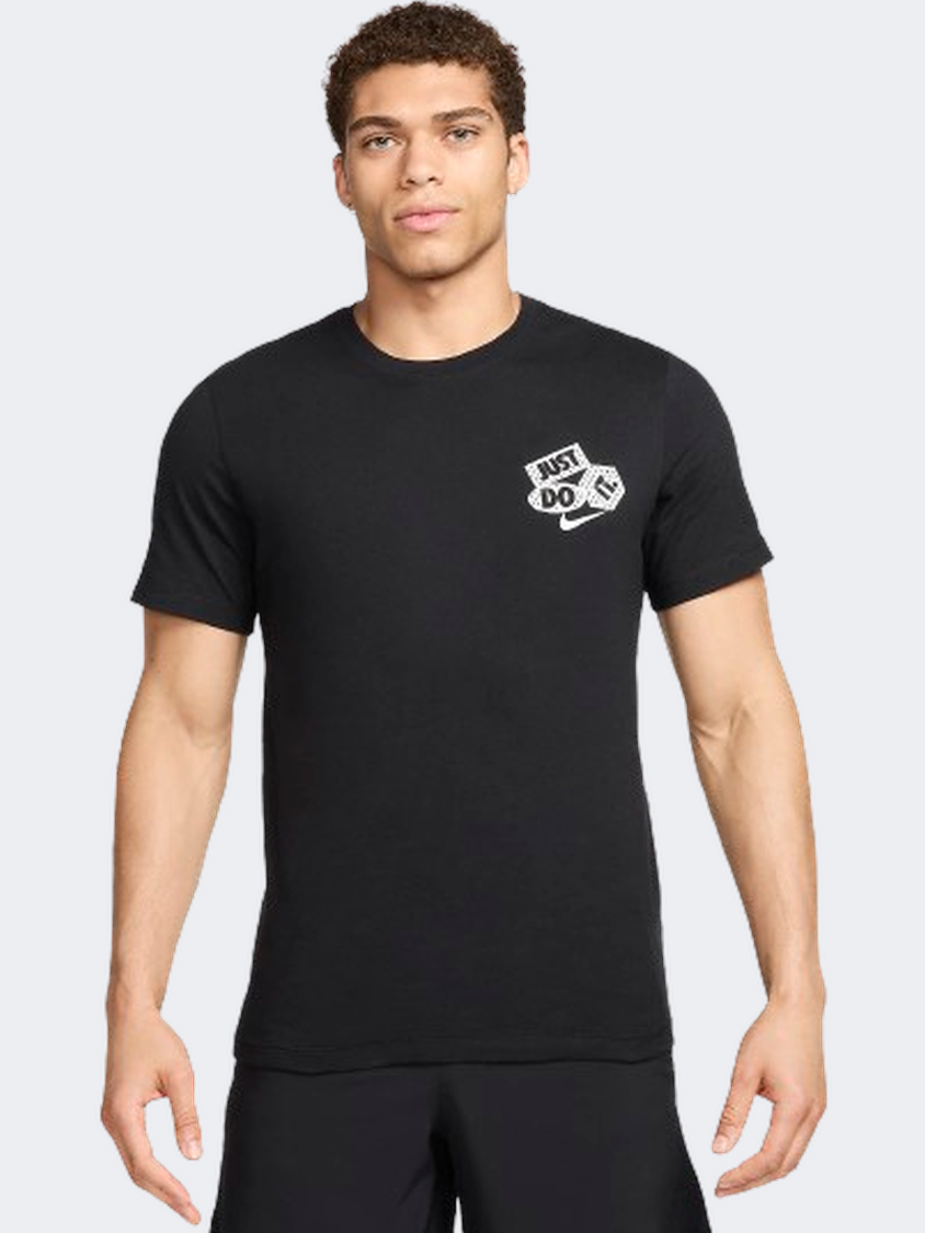 black nike gym t shirt