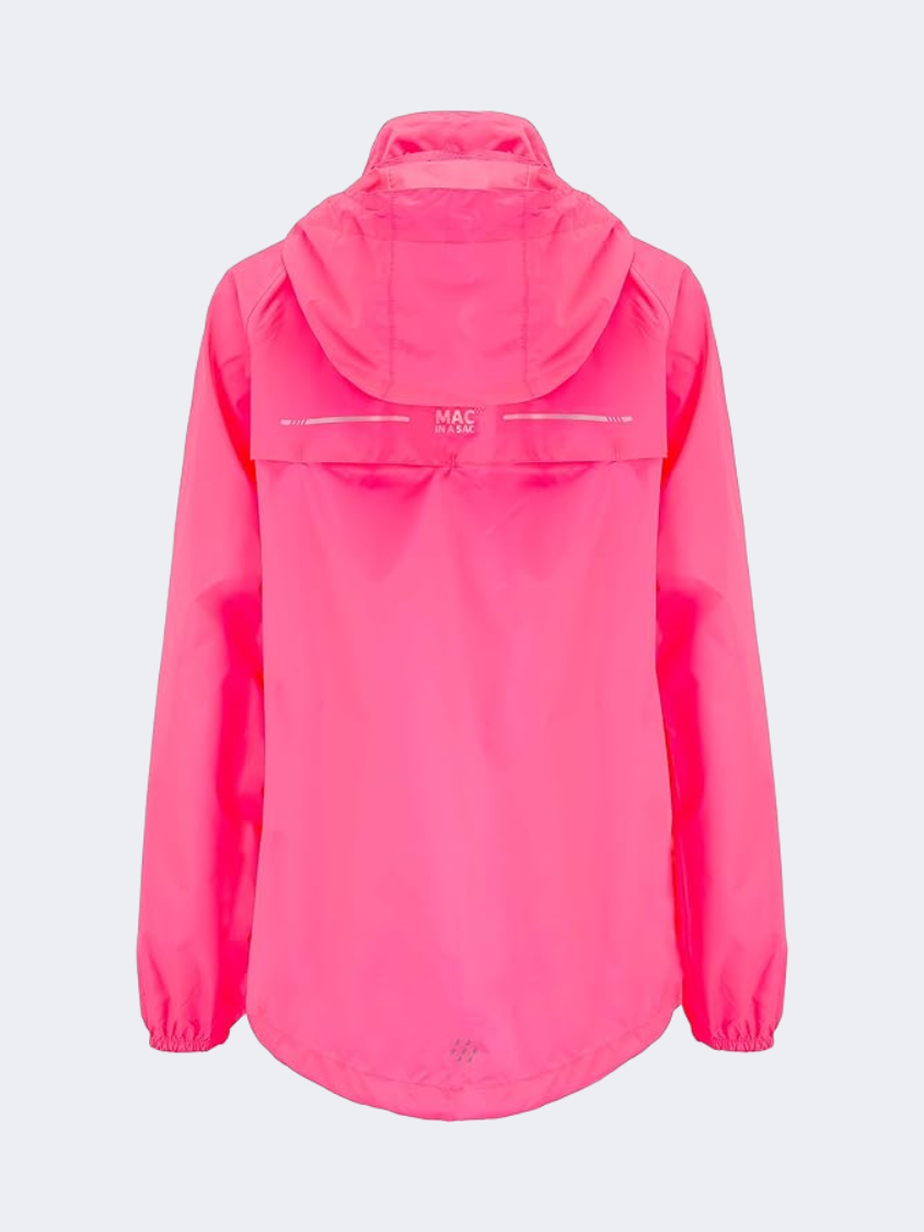 Mac In A Sac Origin Kids Performance Jacket Neon Pink