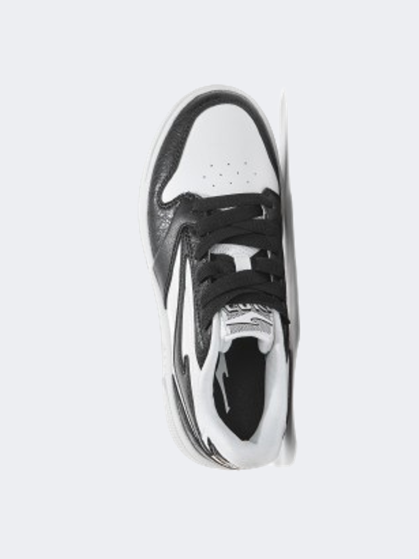 Erke Skateboard Women Lifestyle Shoes Black/Light White