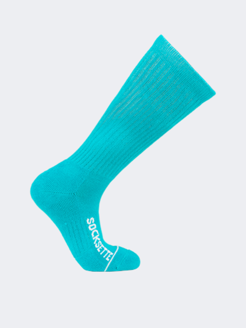 Socksette Plain Women Lifestyle Sock Turquoise