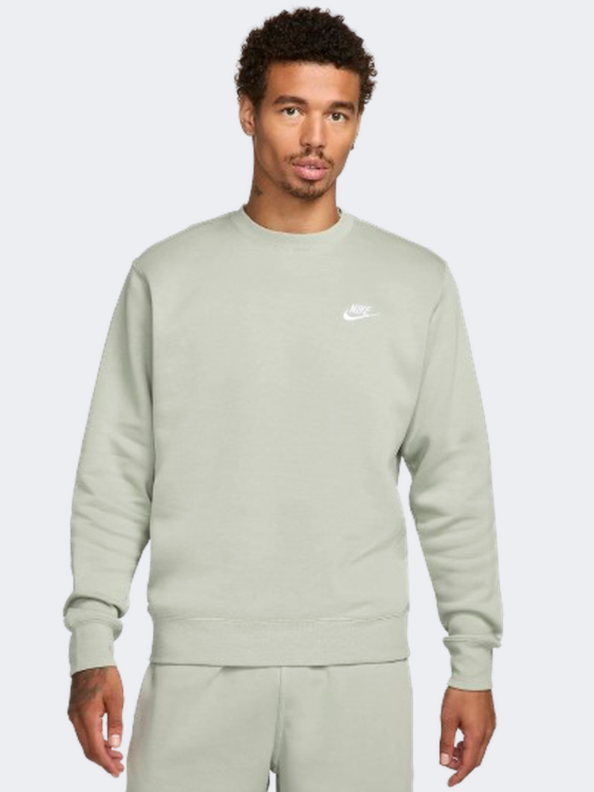 nike sportswear club fleece men's crew