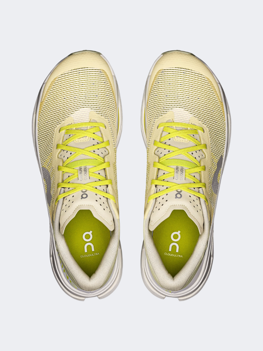 On Cloudultra 3 Men Trail Shoes Yellow/White