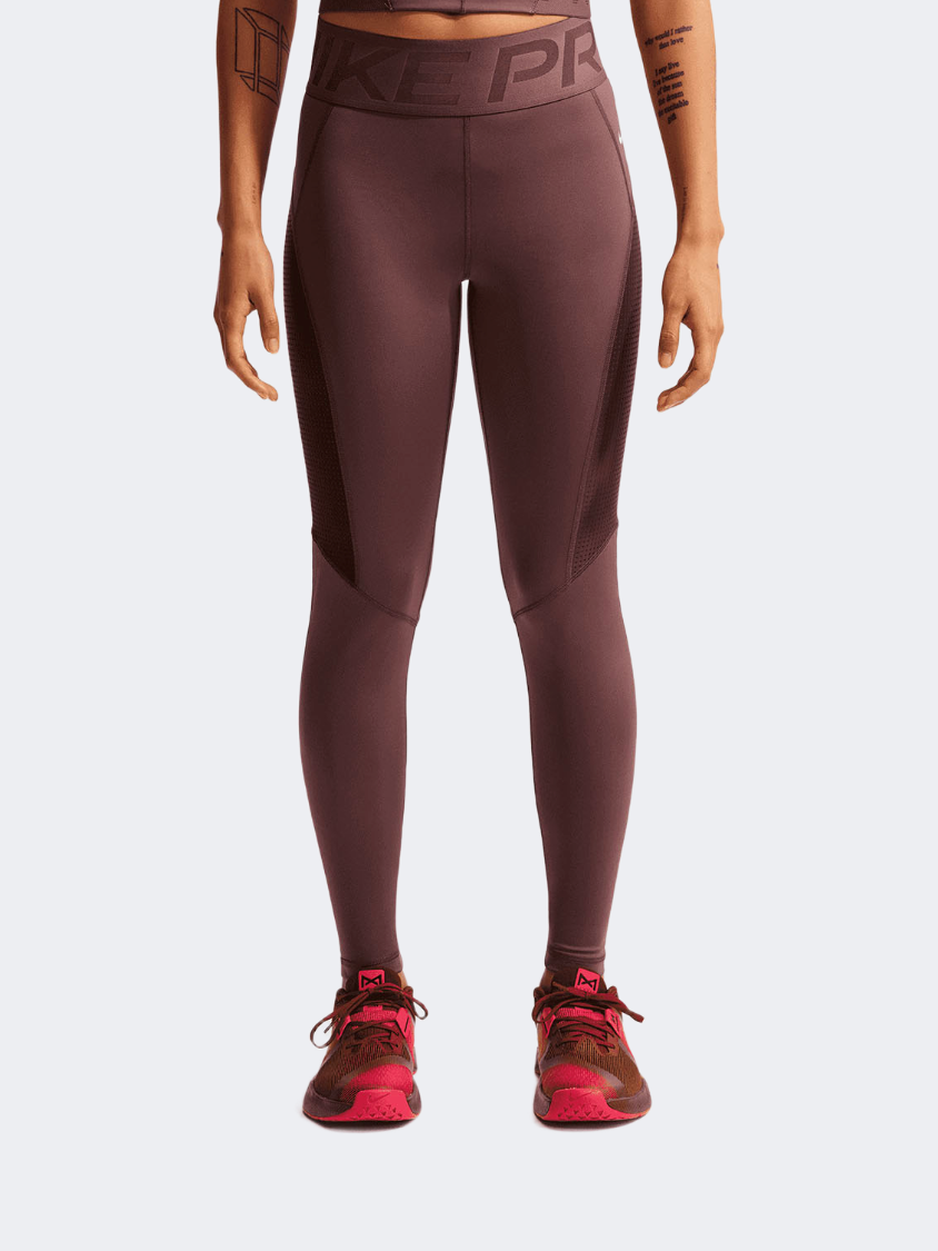 nike womens leggings burgundy