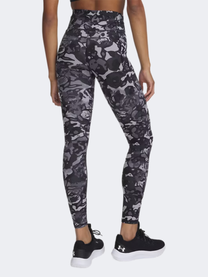 Under Armour Motion Printed Women Training Tight Black/Titan Gray