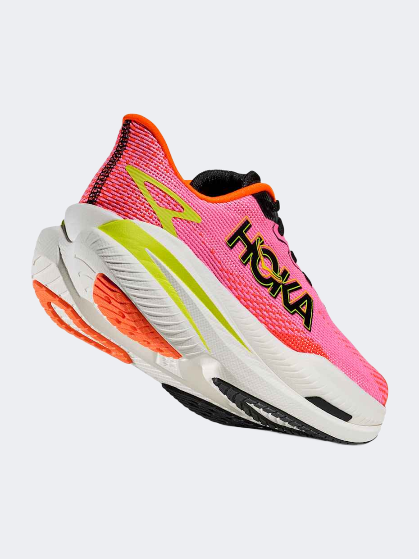 Hoka Mach X 3 Women Running Shoes Neon Rose