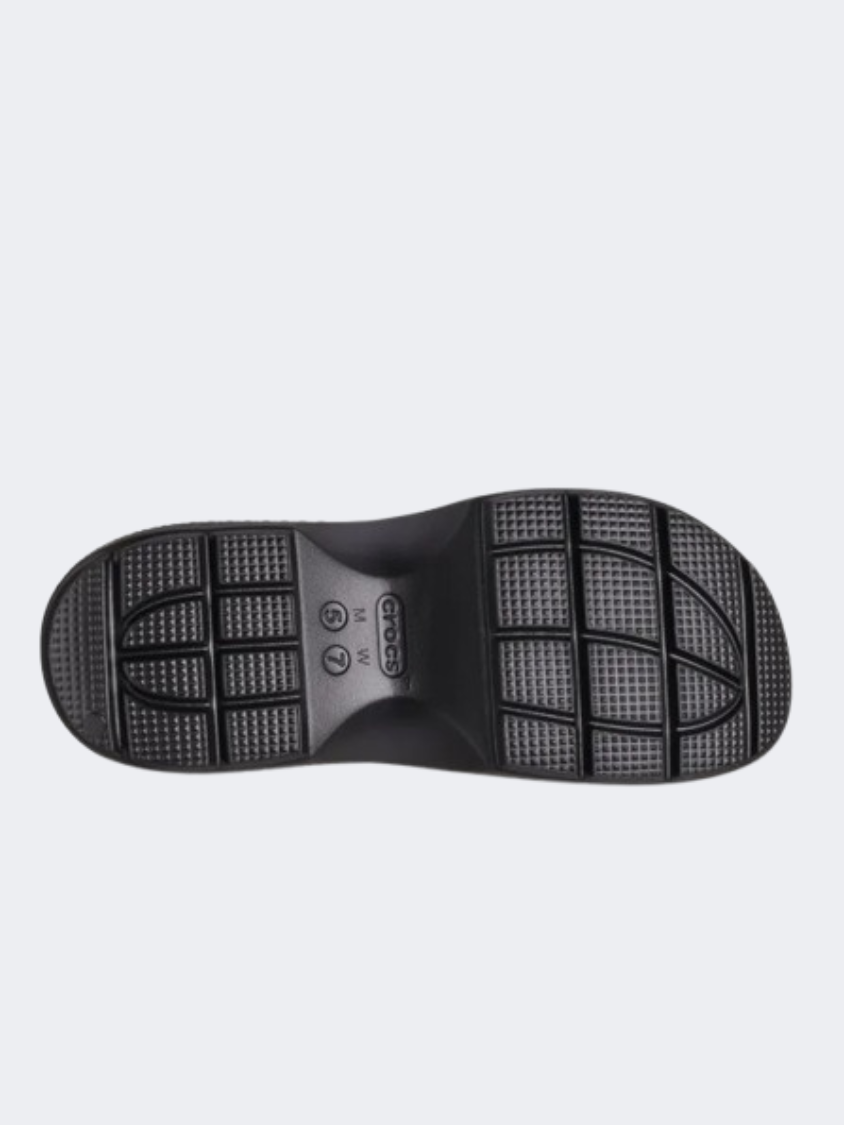 Crocs Stomp Metallic Loafer Women lifestyle Slippers Silver/Black