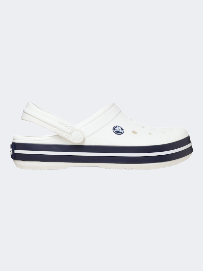 Crocs Crocband Unisex Lifestyle Clog White/White/Navy