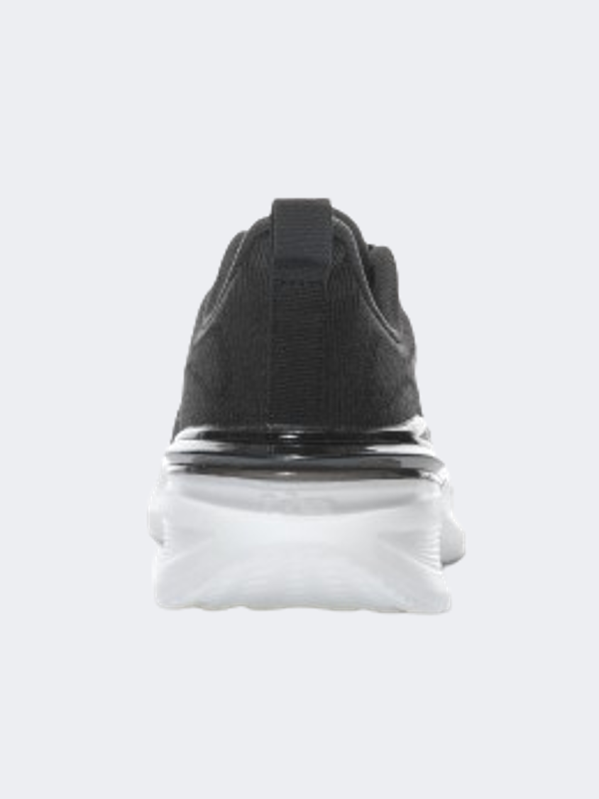 Erke Cushioning Women Running Shoes Black/Charcoal