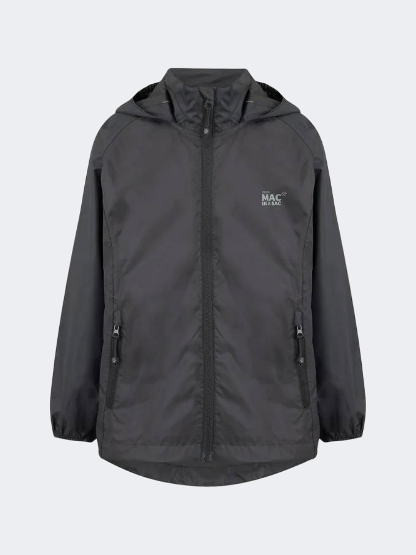 Mac In A Sac Origin Kids Performance Jacket Black