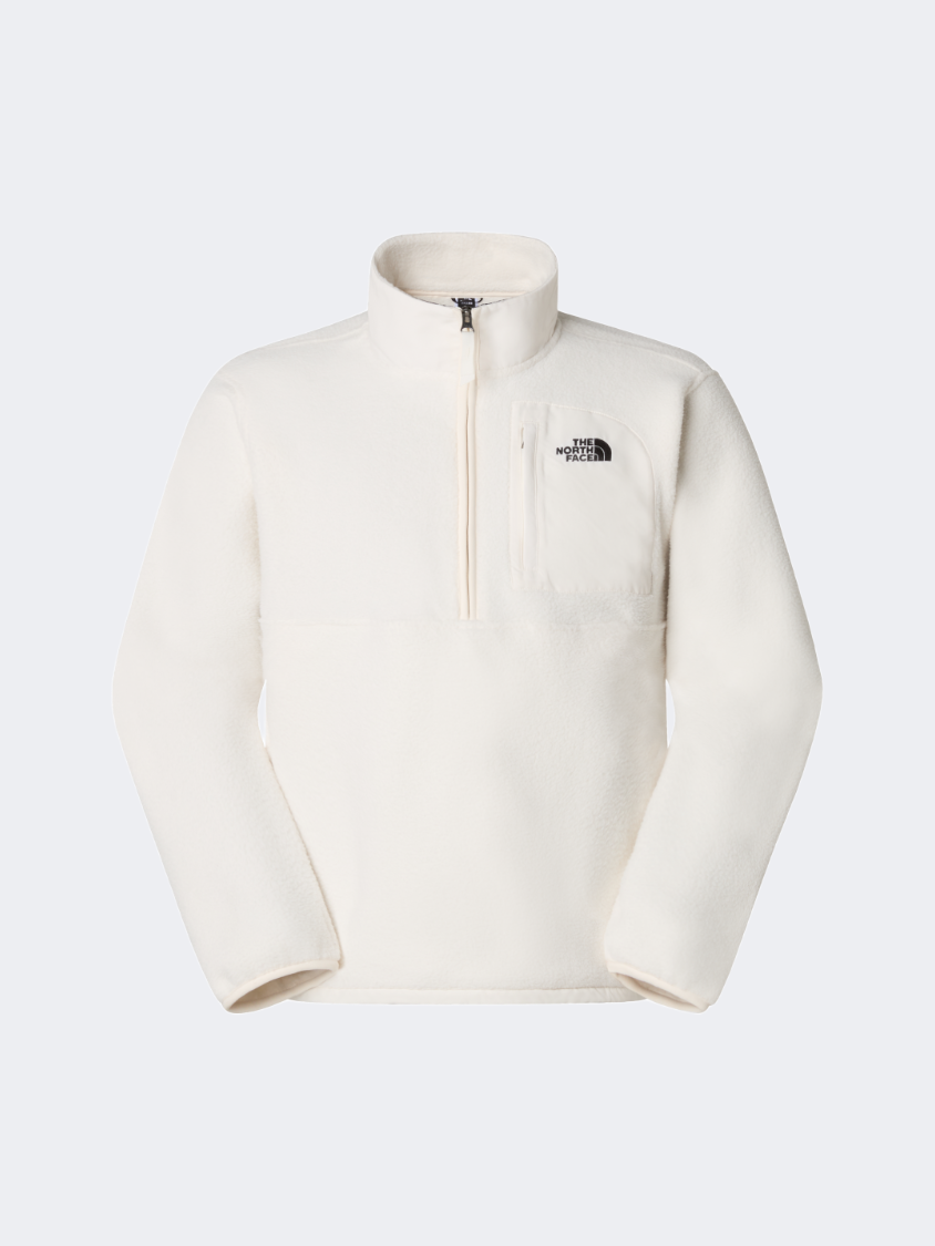 Quarter Zip Fleece Pullover White North Face Fleece Mens The North