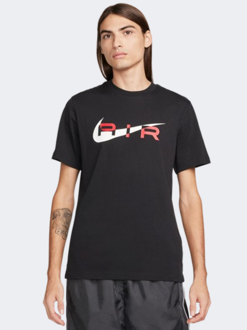 red and black nike air shirt