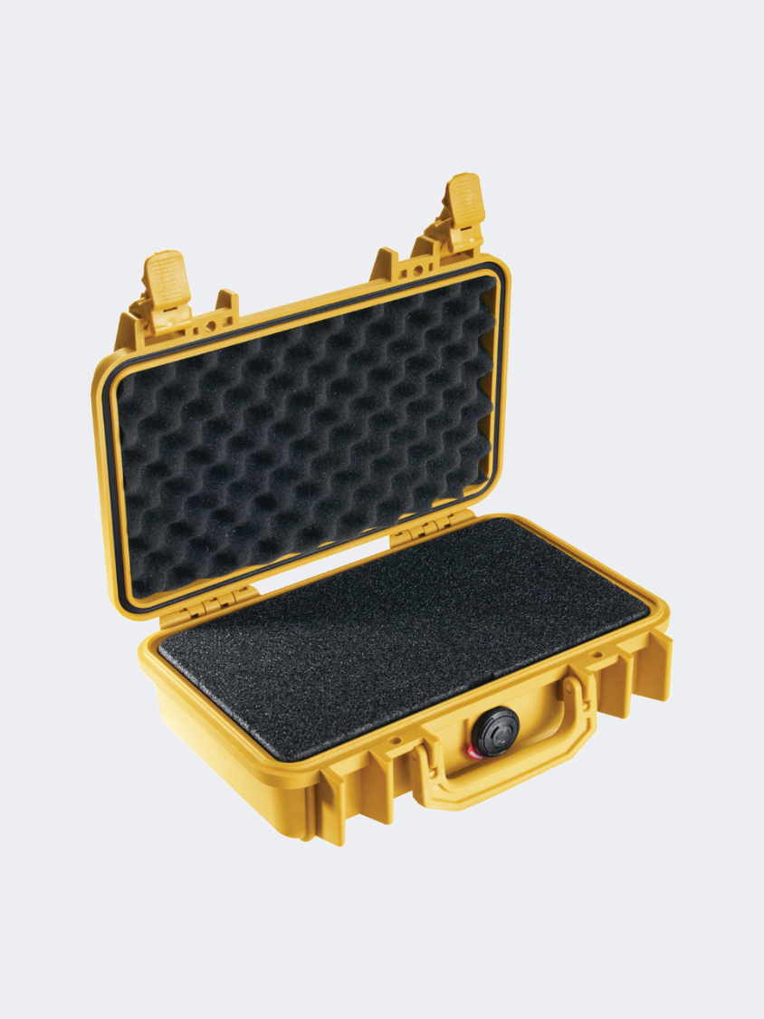 Pelican 1170 Case With Foam Outdoor Yellow