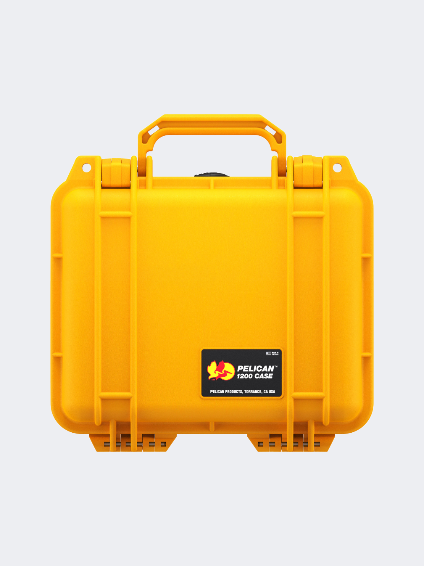 Pelican 1200 Protector Case Outdoor Yellow