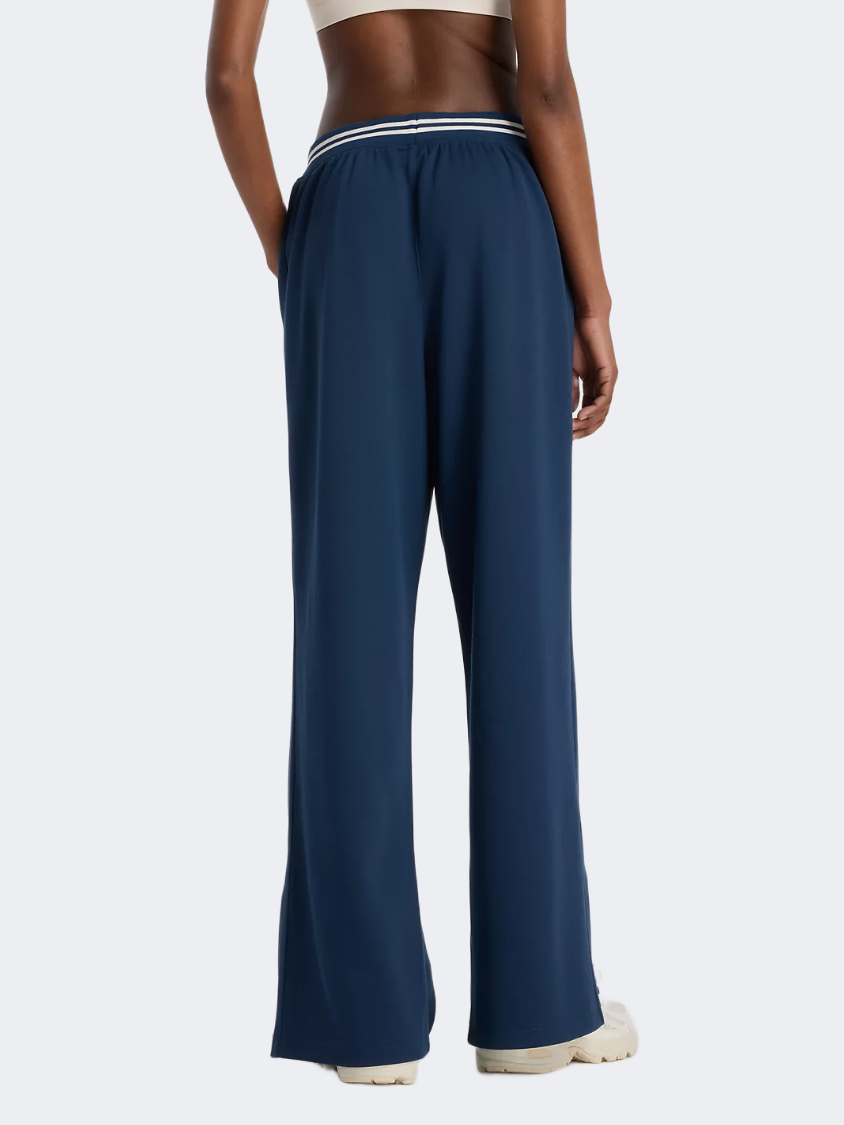 New Balance Post Season Pique Women Lifestyle Pant Nb Navy