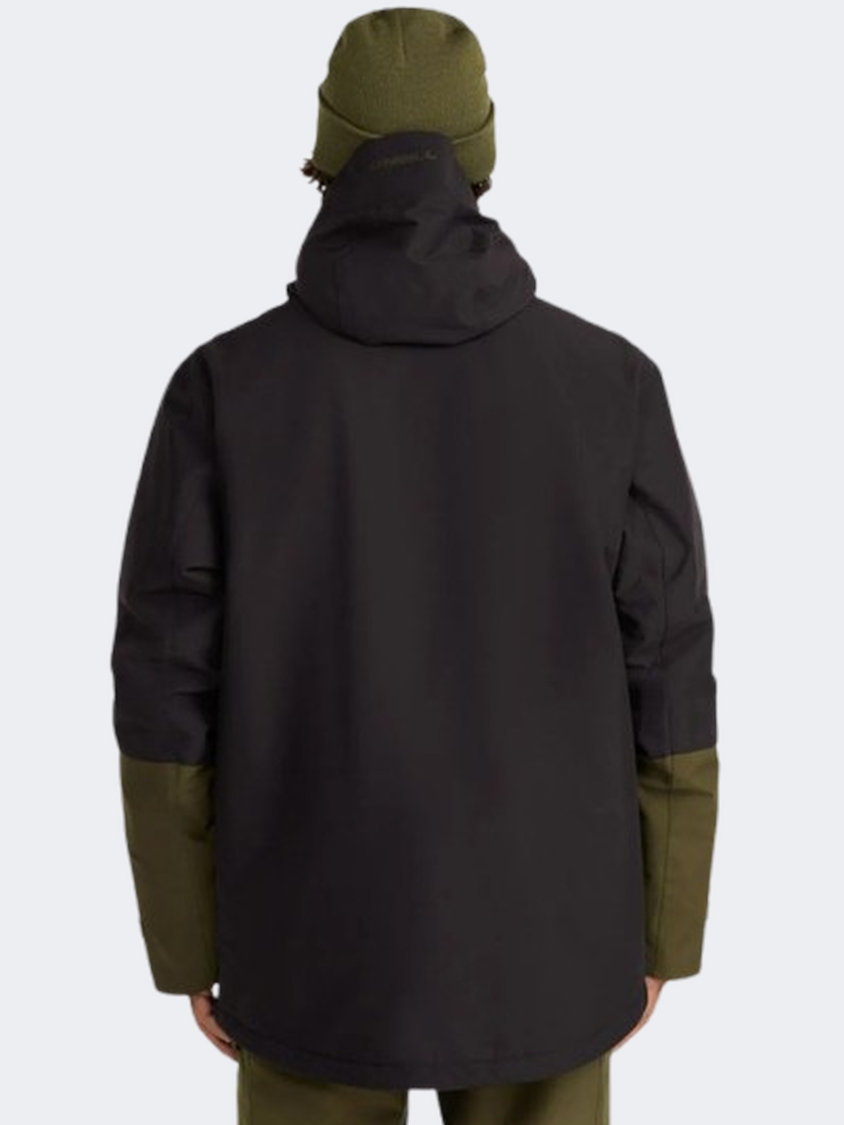 ONeill Originals Hybrid Men Skiing Jacket Blackout/Olive