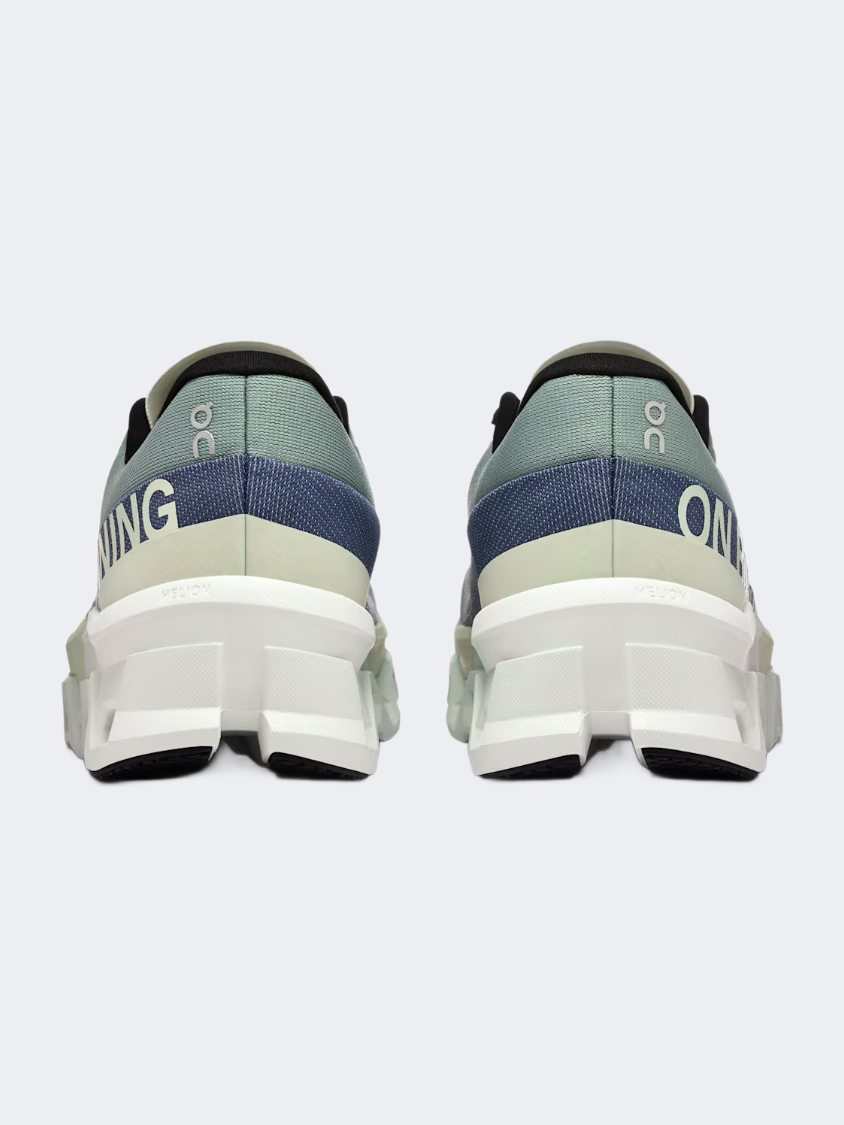 On Cloudmonster 2 Men Running Shoes Mineral/Aloe
