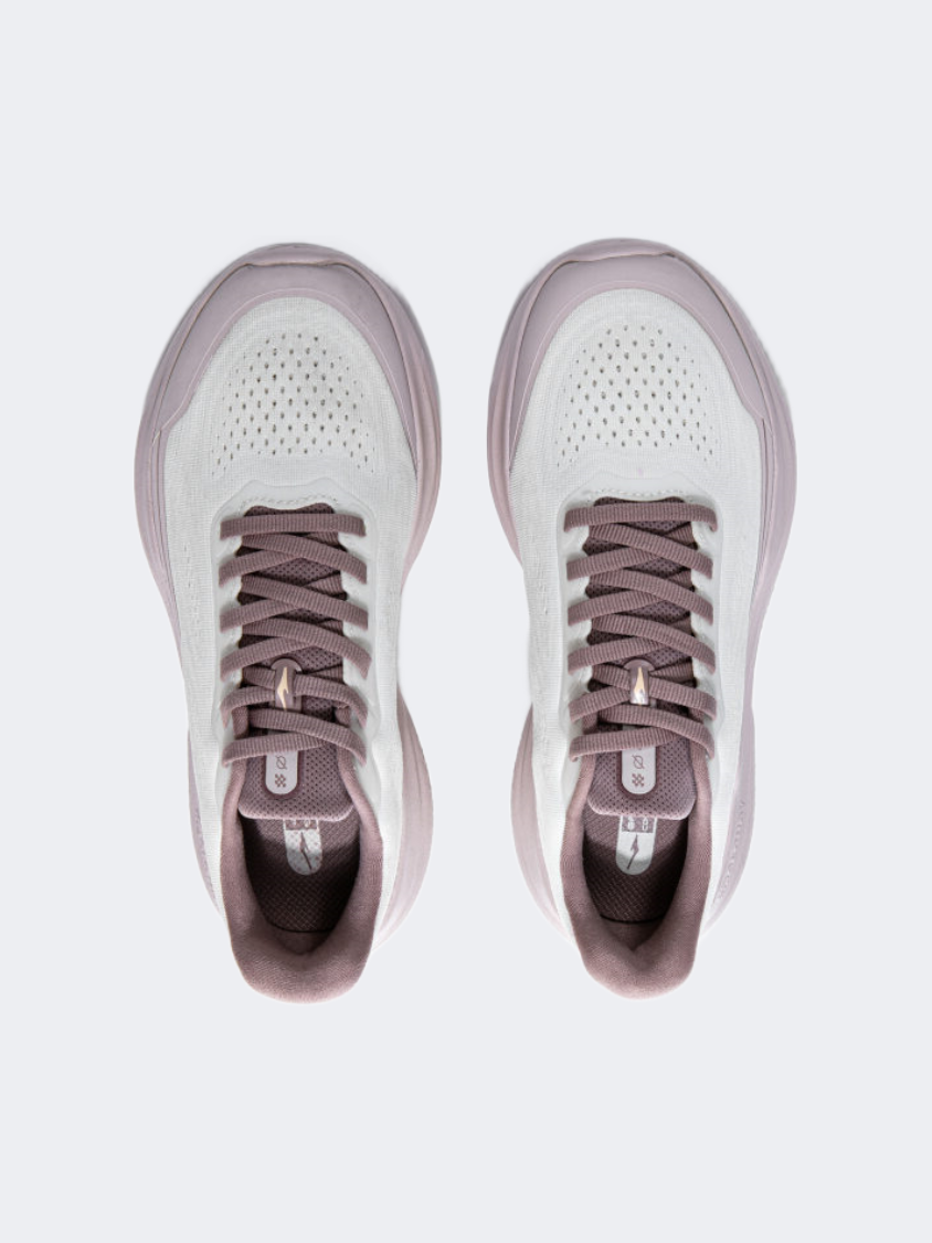 Erke Women Training Shoes Light White/Pink