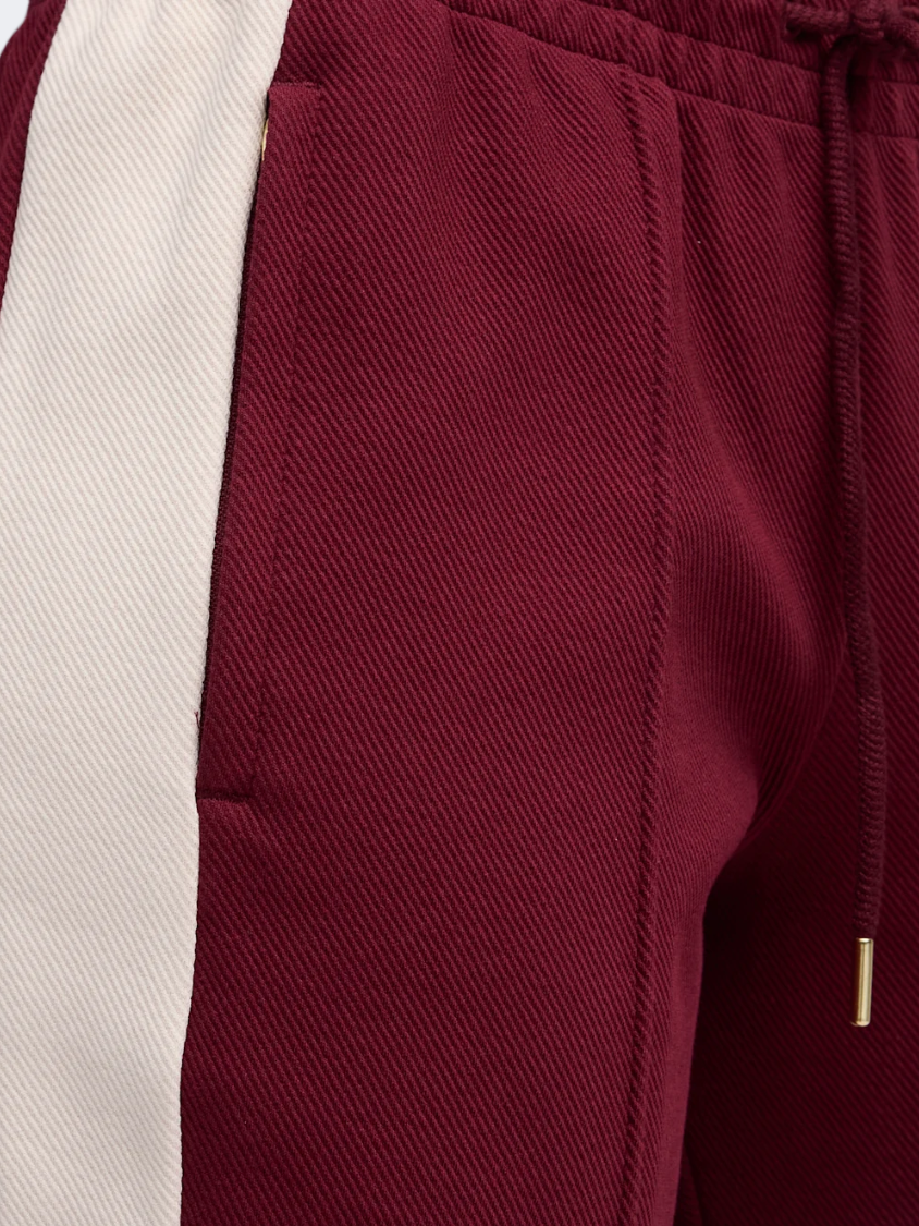 Puma T7 Flared Women Lifestyle Pant Ruby Shimmer