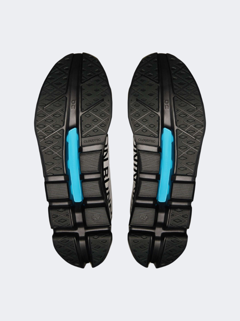 On Cloudflow 5 Women Running Shoes Glacier/Black