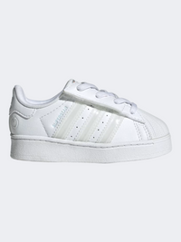 Adidas Superstar Led Lights Infant-Girls Original Shoes Cloud White