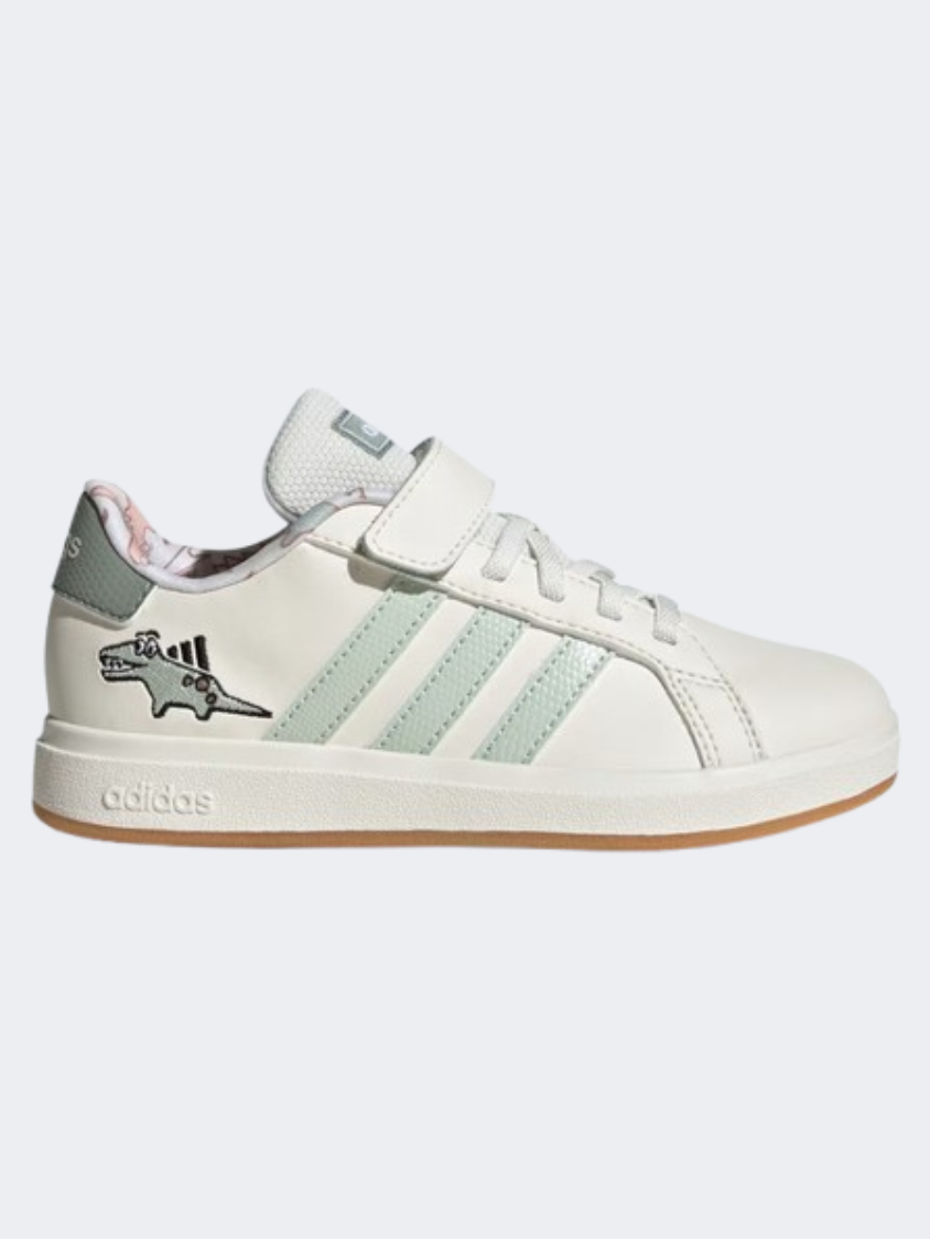 Adidas Dino Grand Court 2 Ps Boys Sportswear Shoes Off White/Green –  MikeSport Lebanon