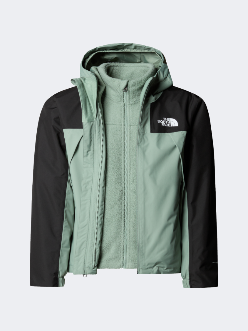 The North Face Antora Triclimate Girls Hiking Jacket Slate Moss