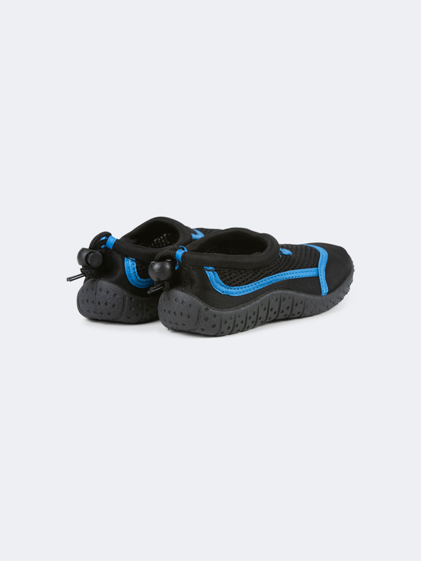 Top Ten Flexible Kids Beach Aqua Shoes Black/Blue