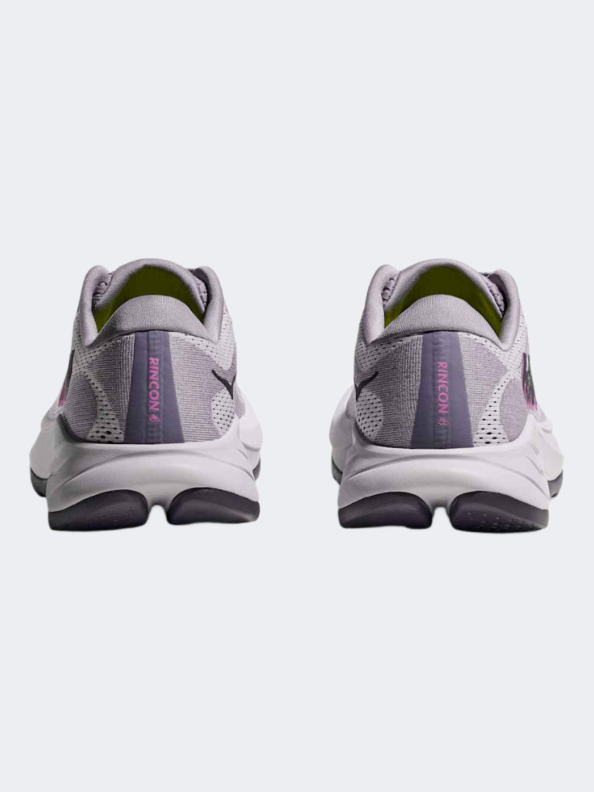Hoka Rincon 4 Women Running Shoes Grey Skies