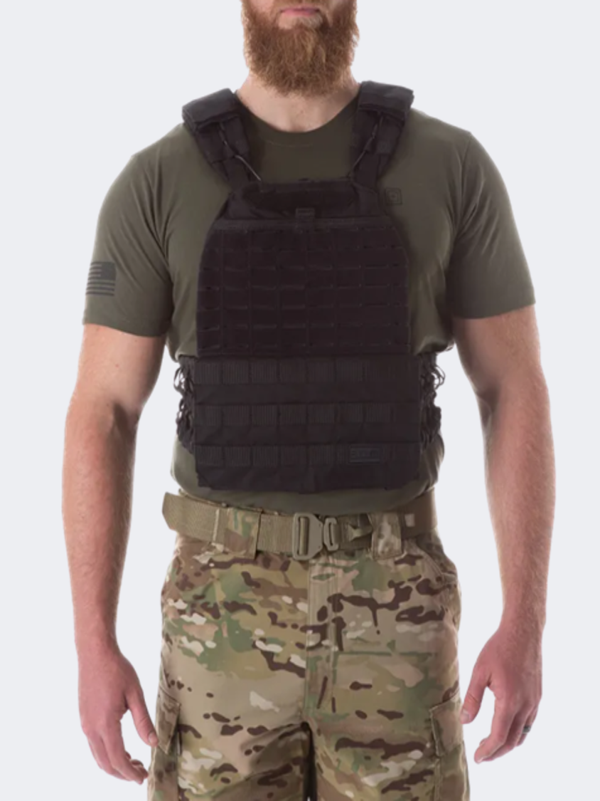 5-11 Brand Tactec® Plate Carrier Men Tactical Vest Black