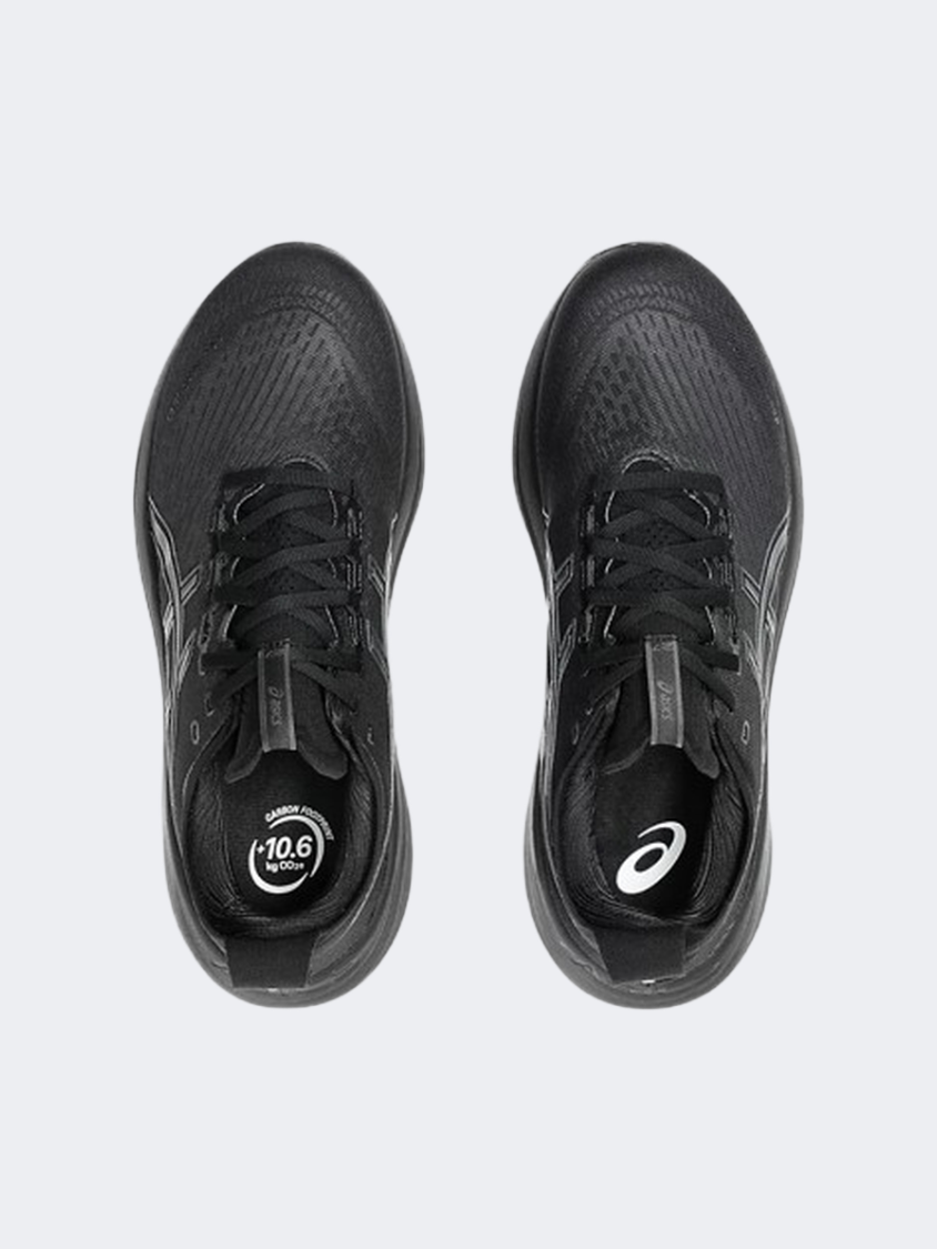 Asics Gel Nimbus 27 Men Running Sneakers Black/Graphite Grey