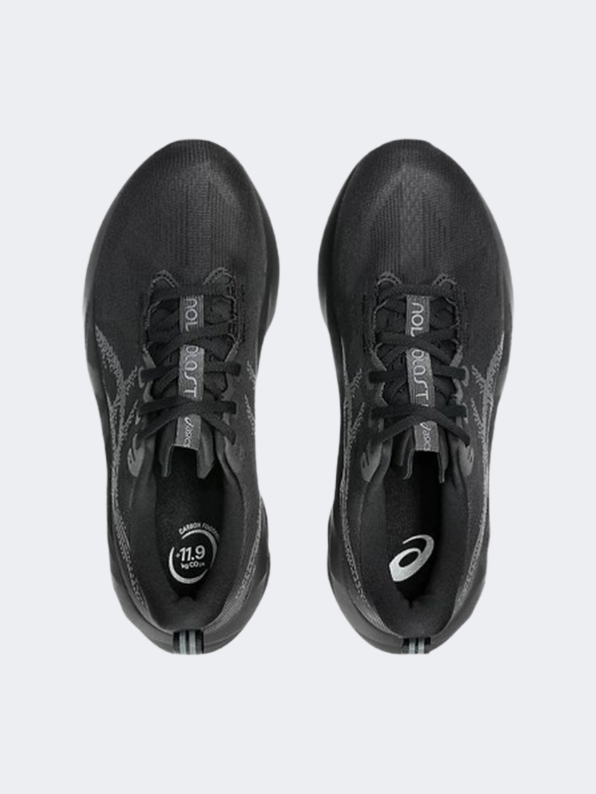 Asics Novablast 5 Men Running Sneakers Black/Carrier Grey