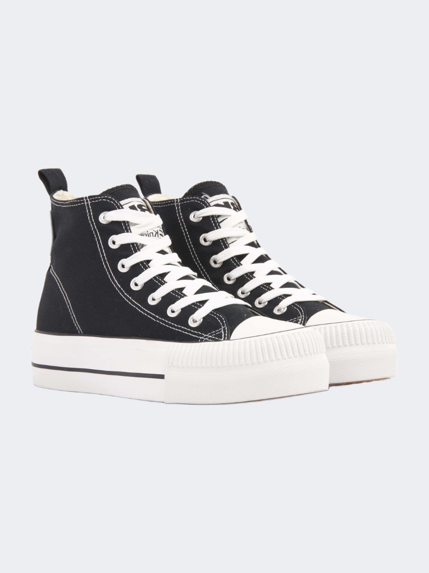 British Knights Kaya Mid Fly Women Lifestyle Shoes Black/White