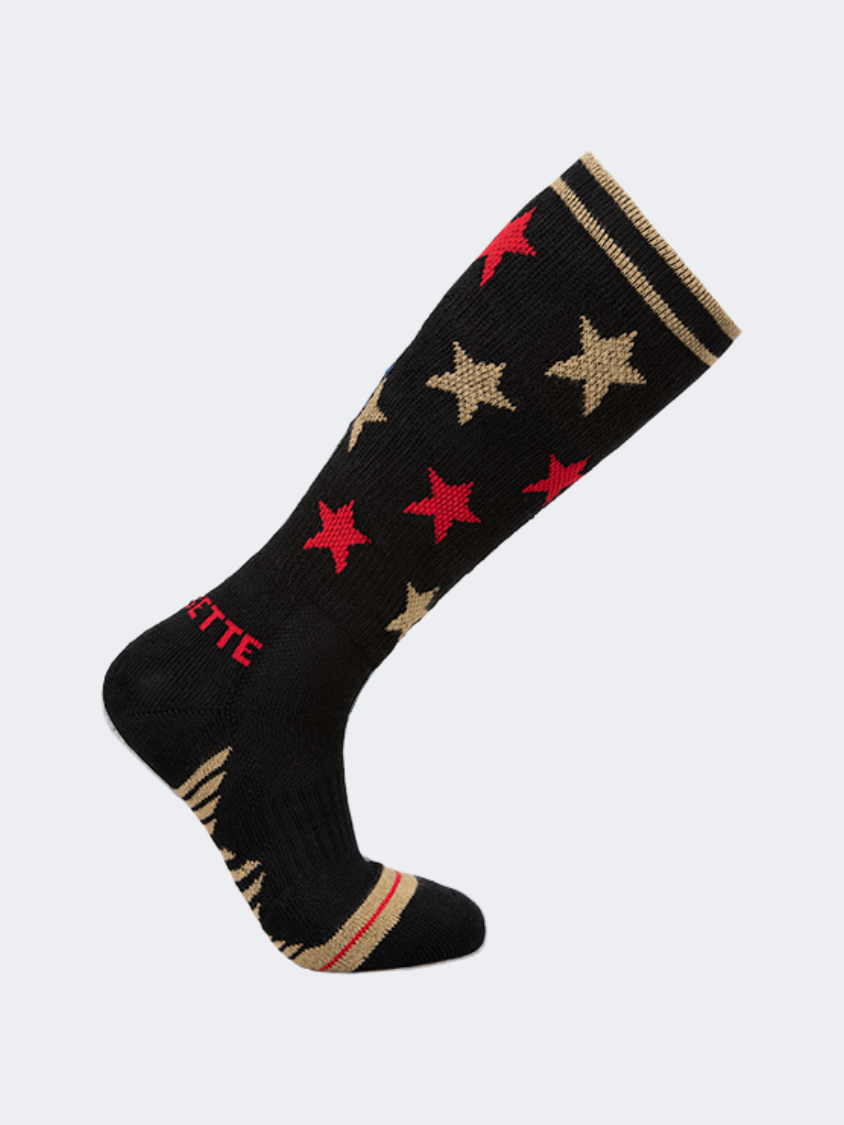 Socksette Stars Women Lifestyle Sock Red