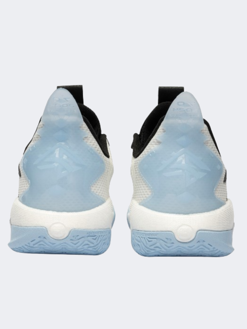 Anta Shock Wave 5 Men Basketball Shoes Beige/Blue/Black