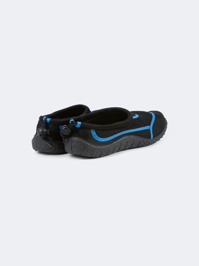 Top Ten Flexible Men Beach Aqua Shoes Black/Blue