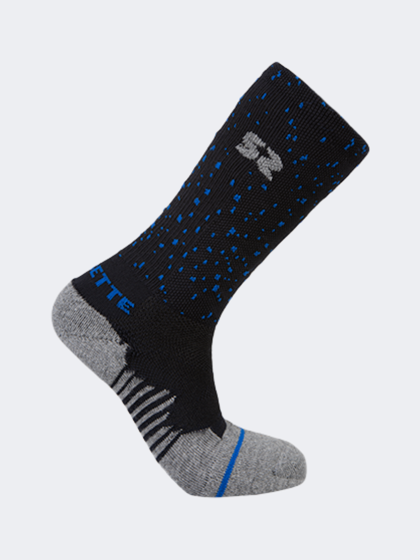 Socksette Snow Women Lifestyle Sock Blue/Black/Grey