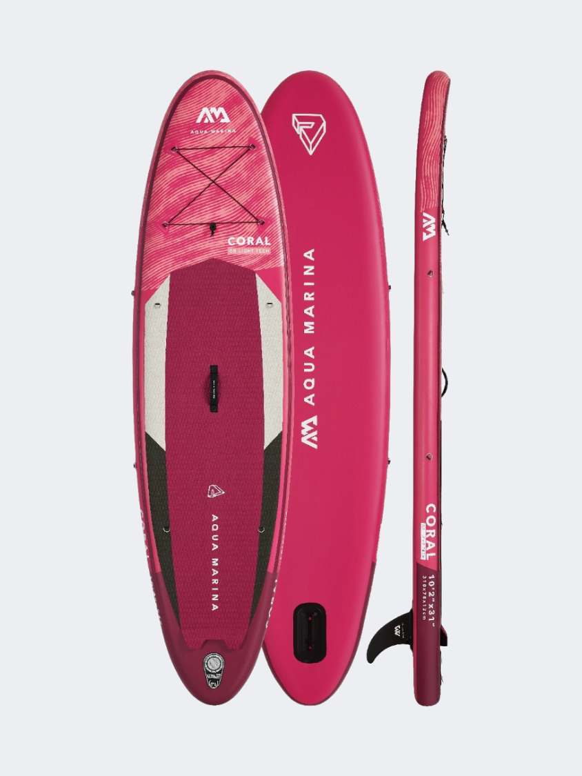 MSPA Coral Advanced All-Around Isup 3.1M/12Cm Beach Surfboard Pink
