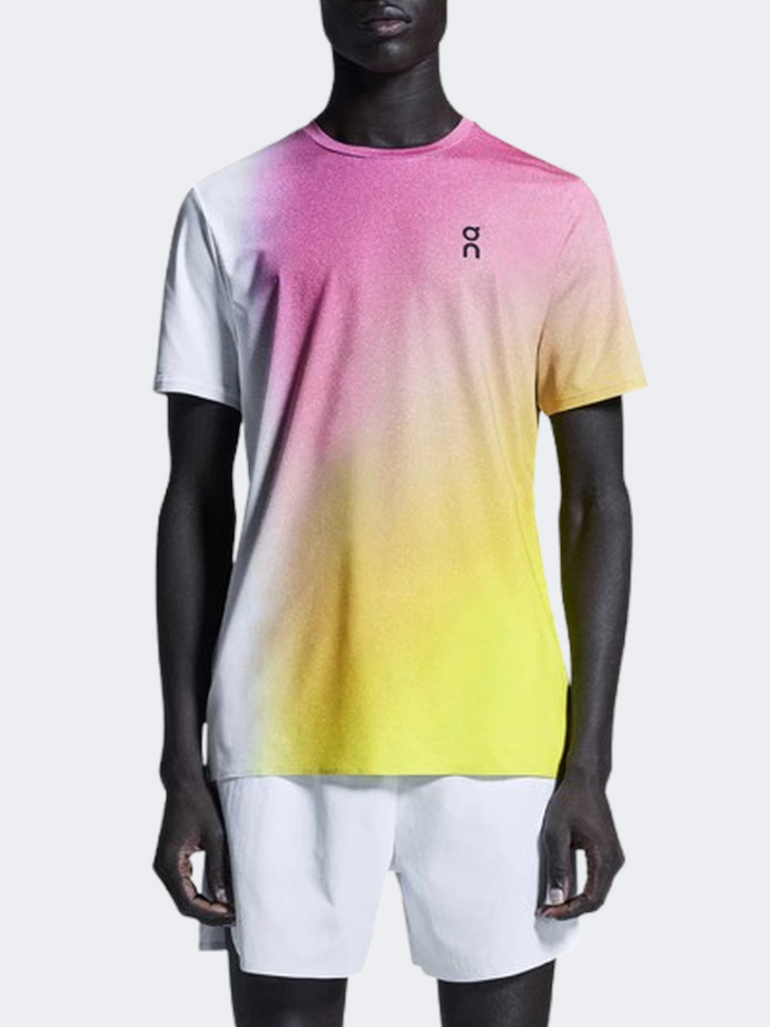 オン On Tennis Court-T　WHITE/LIME（海外サイズ:M） Men's THE ROGER Pro 2 | White & Yellow | On United States