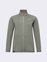 Salewa Puez Cammino Polarlite Women Hiking Jacket Black Out