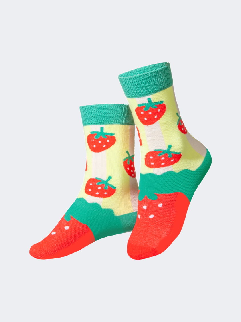 Eat My Socks Berry Bites Kids-Girls Lifestyle Sock Multicolor