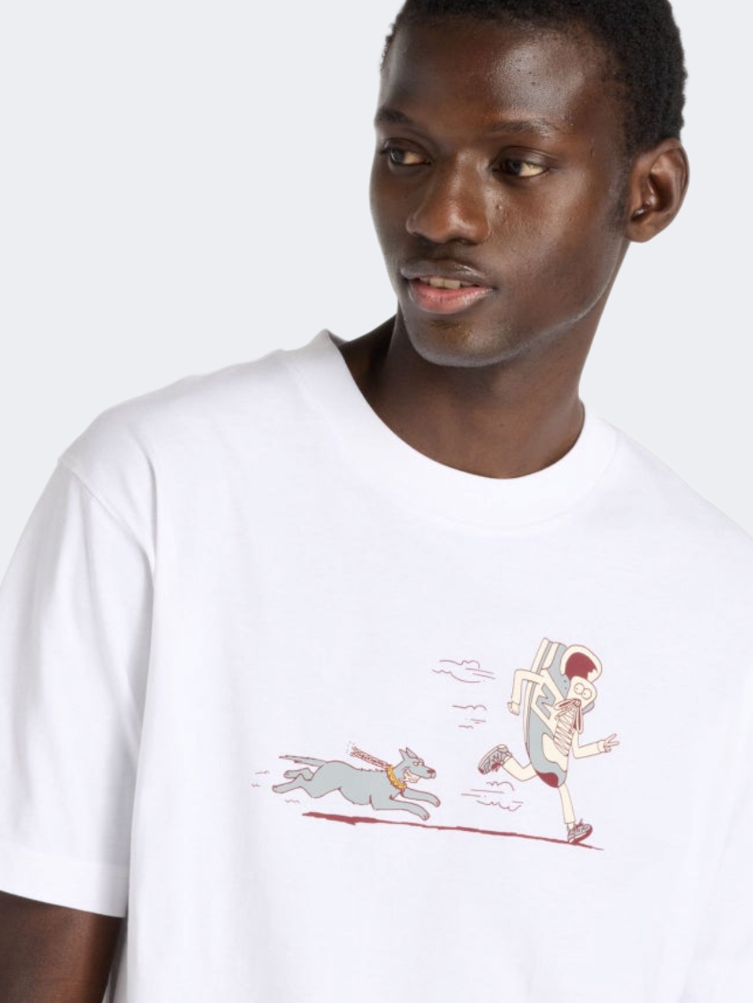New Balance Newbie Chase Men Lifestyle T-Shirt White