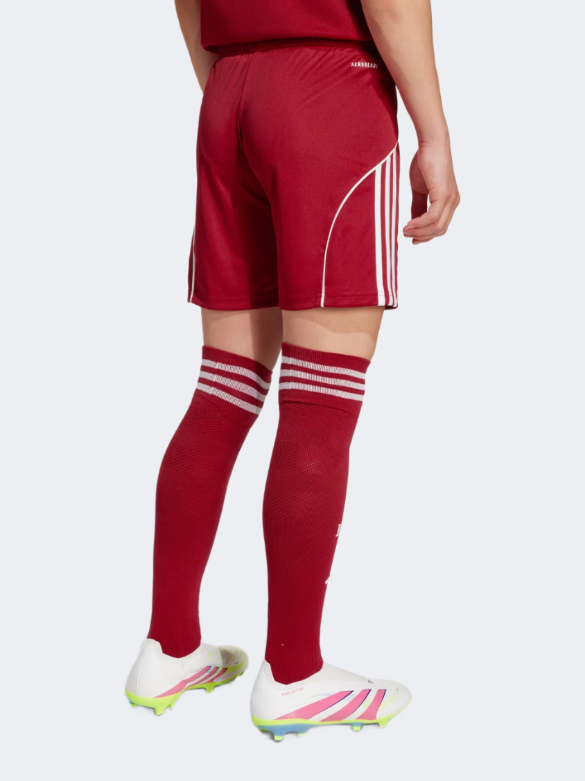 Adidas Liverpool Fc 25/26 Home Kids-Boys Football Short Strawberry Red