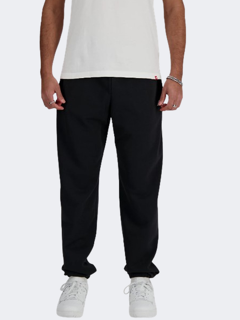 New Balance Essentials French Terry Men Lifestyle Pant Black