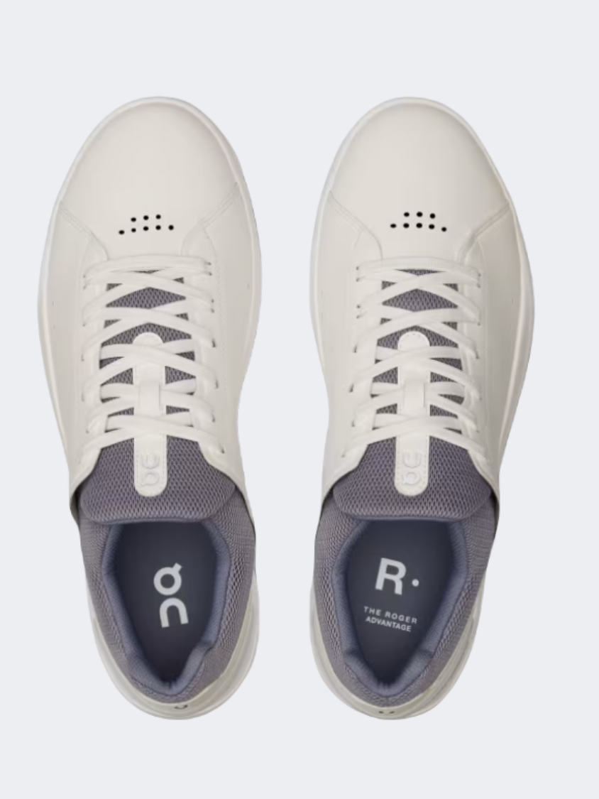 On The Roger Advantage 2 Men Tennis Shoes White/Fossil