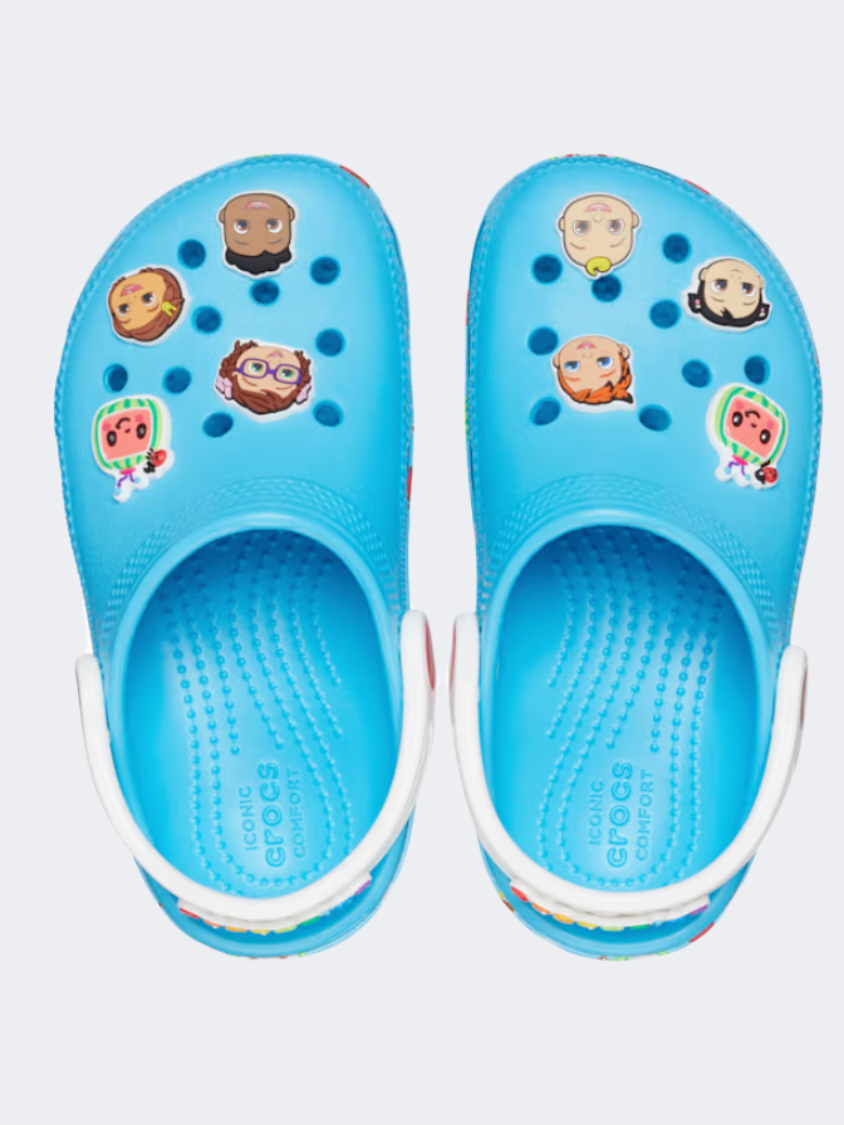 Crocs Cocomelon Classic Clog Kids Lifestyle Slippers Electric Blue