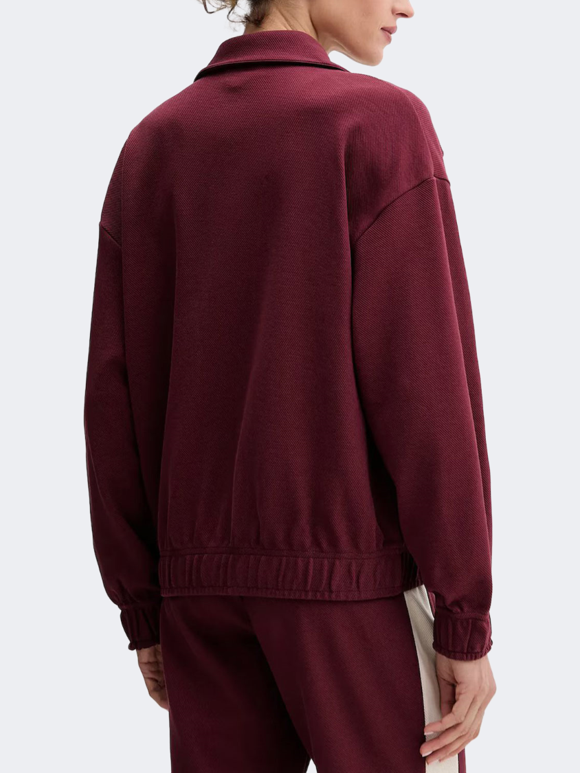 Puma T7 Relaxed Women Lifestyle Jacket Ruby Shimmer