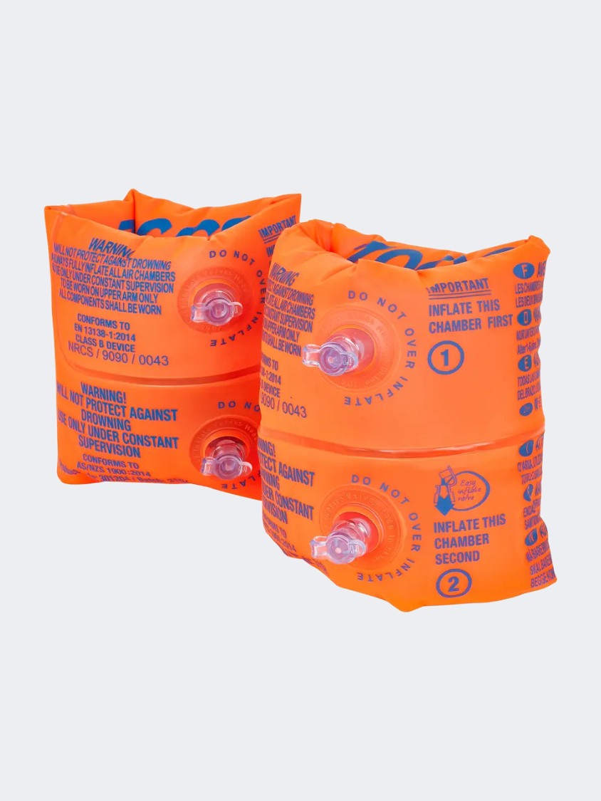 Zoggs Roll Up(1-6Yrs) Swim Floater Orange/Blue