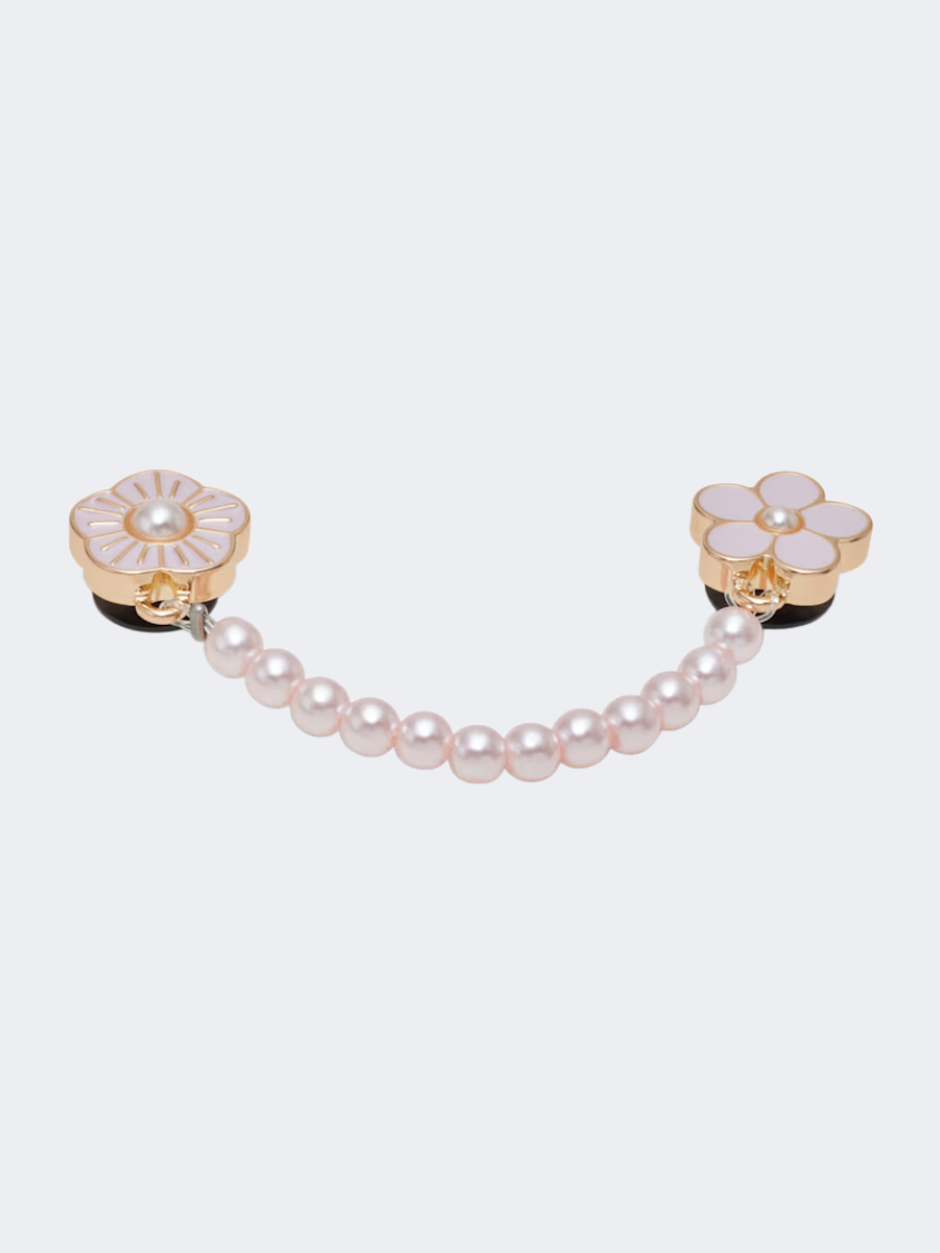 Crocs Cherry Blossom Chain Lifestyle Pins White