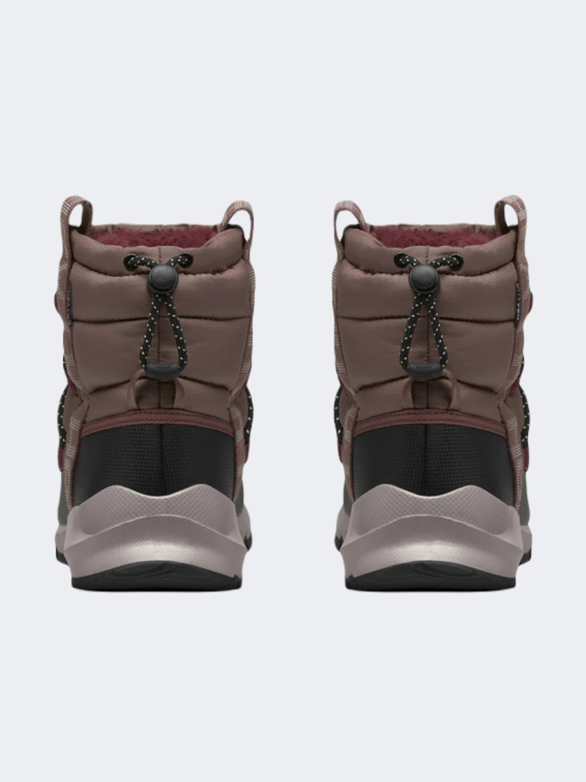 The North Face Thermoball Lace Up Waterproof Women Lifestyle After Ski Deep Taupe/Black