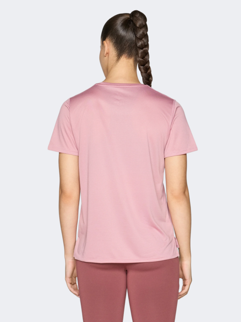 New Balance Drapey Relaxed Women Performanc T-Shirt Pink Taffy